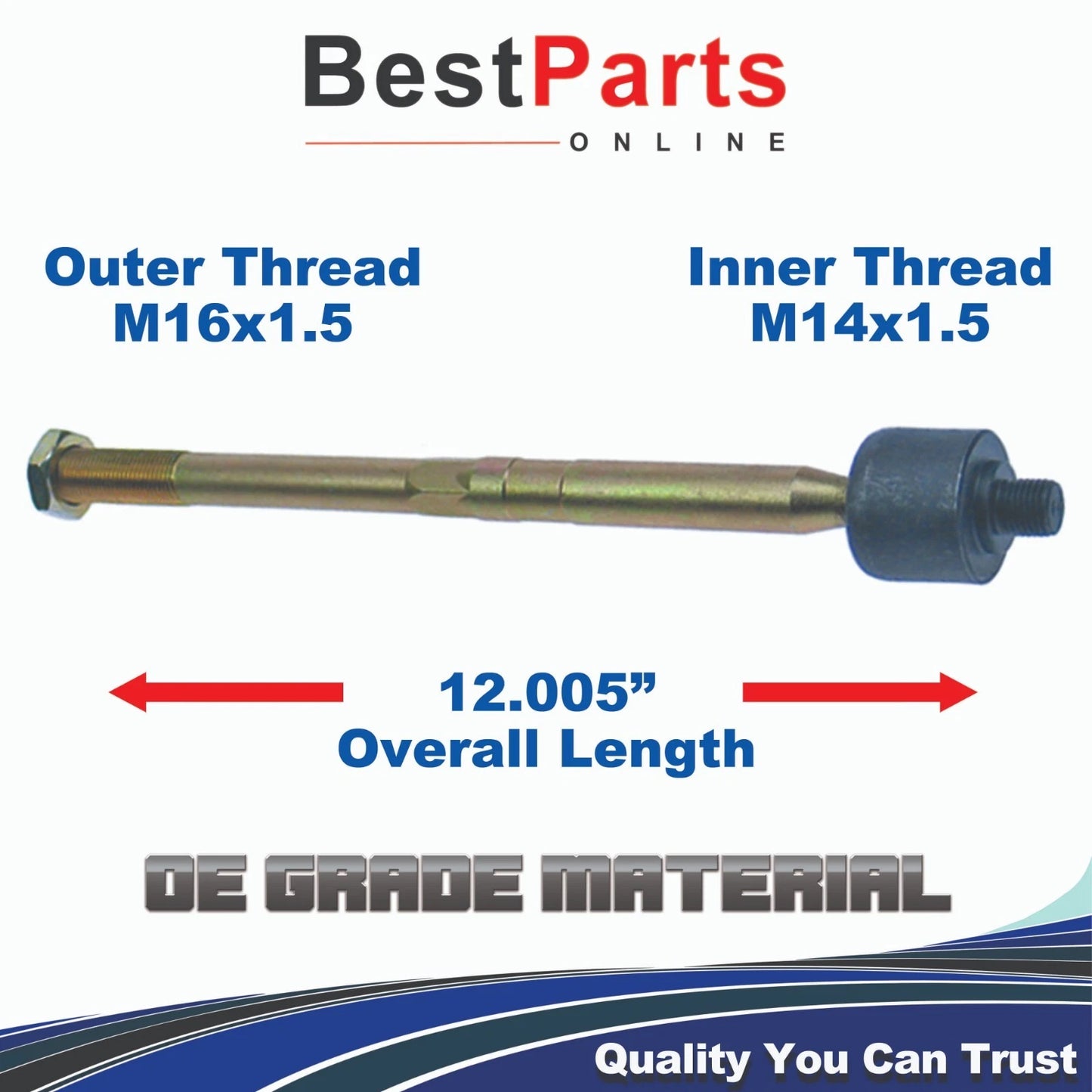 Inner Tie Rod End Volvo 850 Series C70 S70/V70 Series (1993–2002)