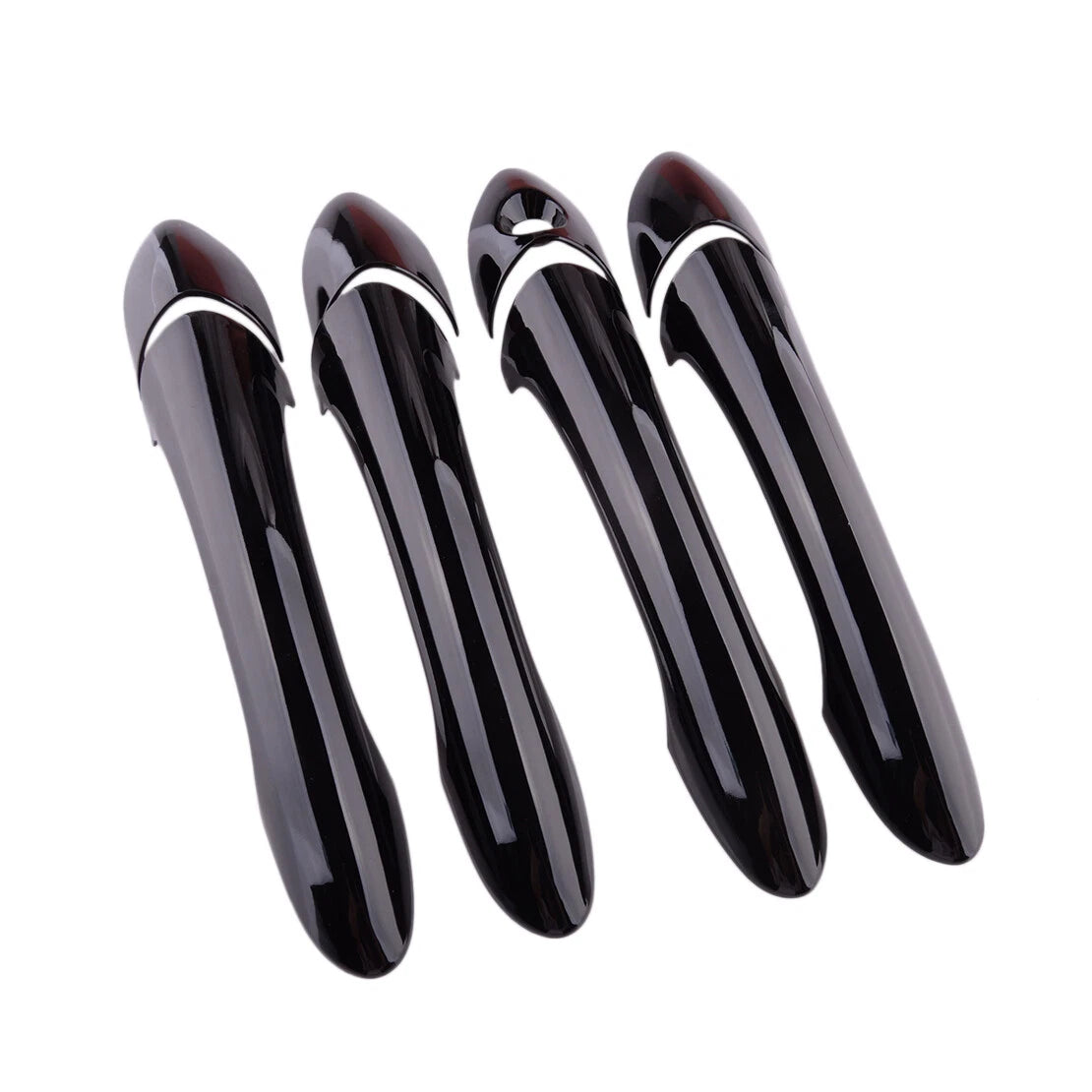 Glossy Black Door Handle Cover Trim for Hyundai Sonata (2011-2014)