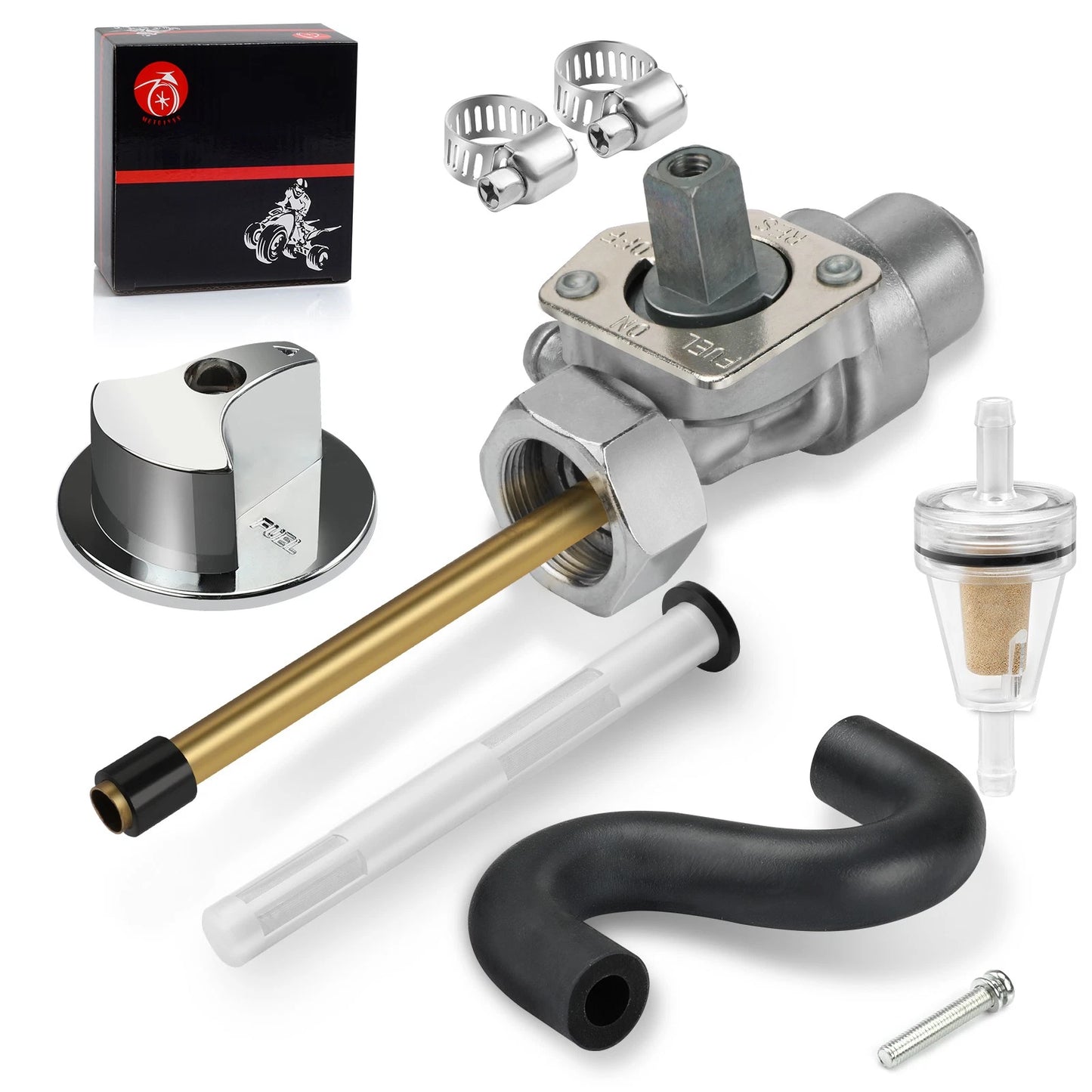 Gas Valve Petcock Hose Tube for Sportrax TRX300EX/TRX250X