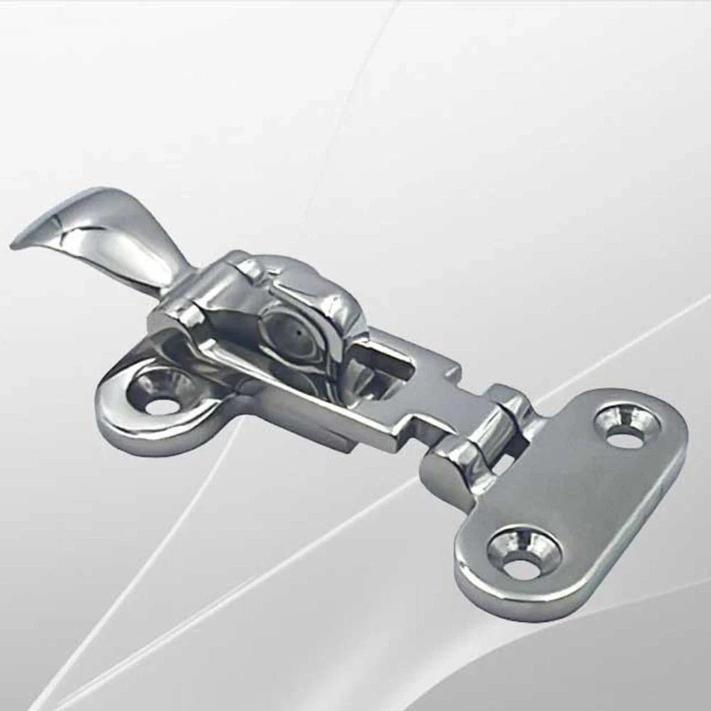 Secure 316 Stainless Steel Boat Latch for Hatches/RVs, Silent Operation