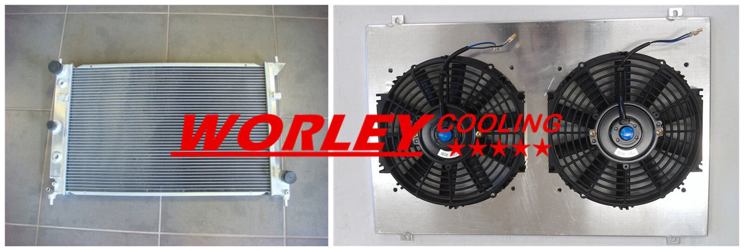 Aluminum Radiator, Shroud, Fan for Ford Falcon BA BF V8 Fairmont (2002-2008)
