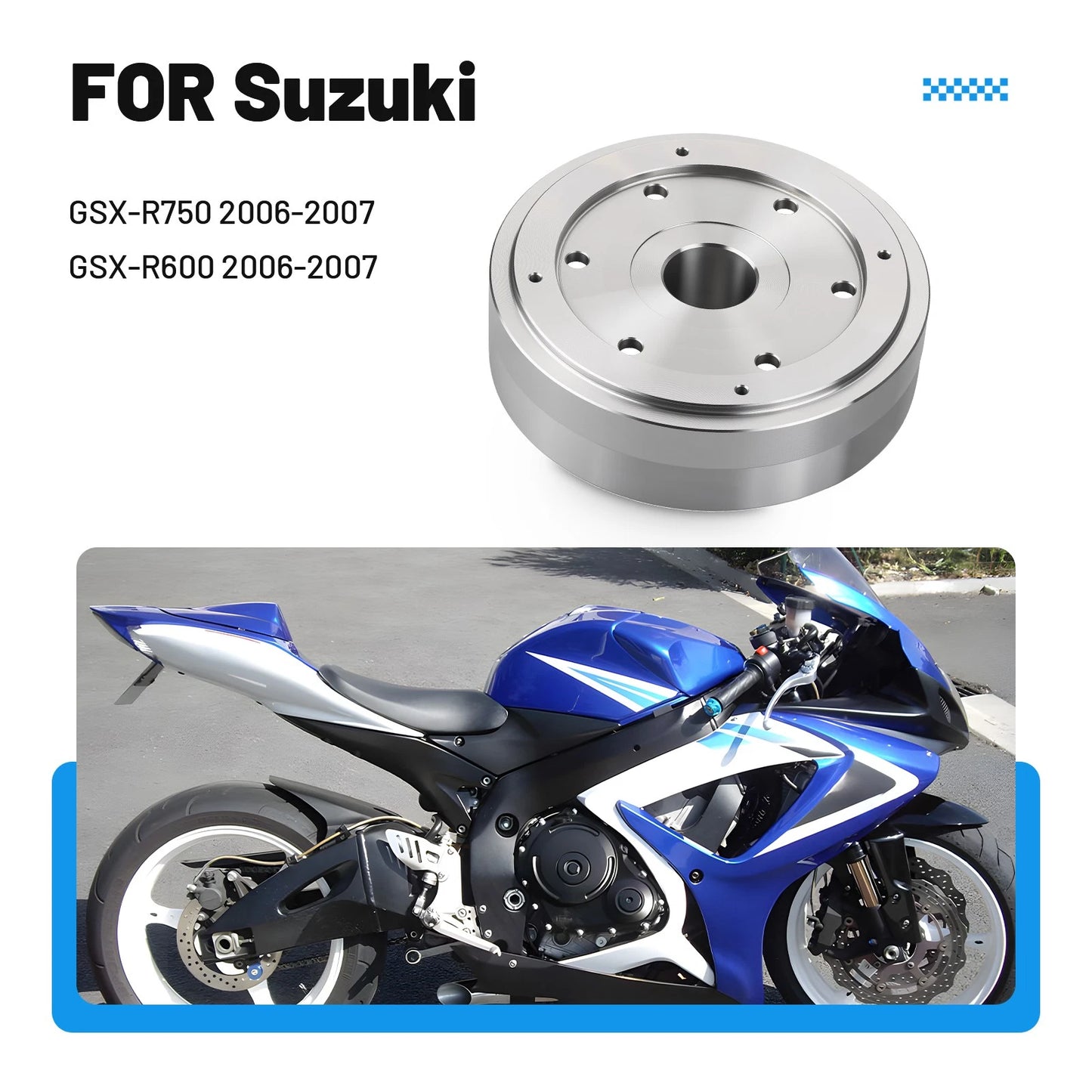Rotor Flywheel for Suzuki GSX-R750/GSX-R600 (2006-2007)