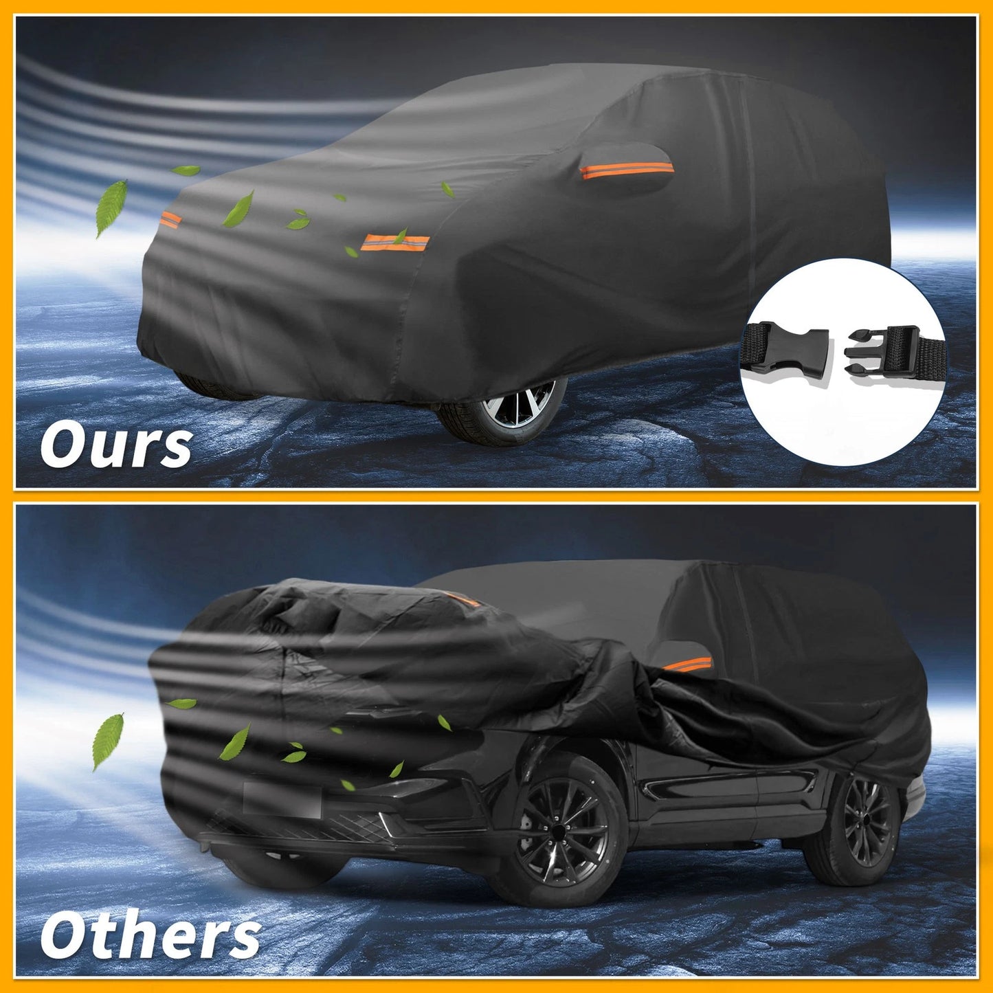 Waterproof 7-Seater Car Cover for Honda CRV