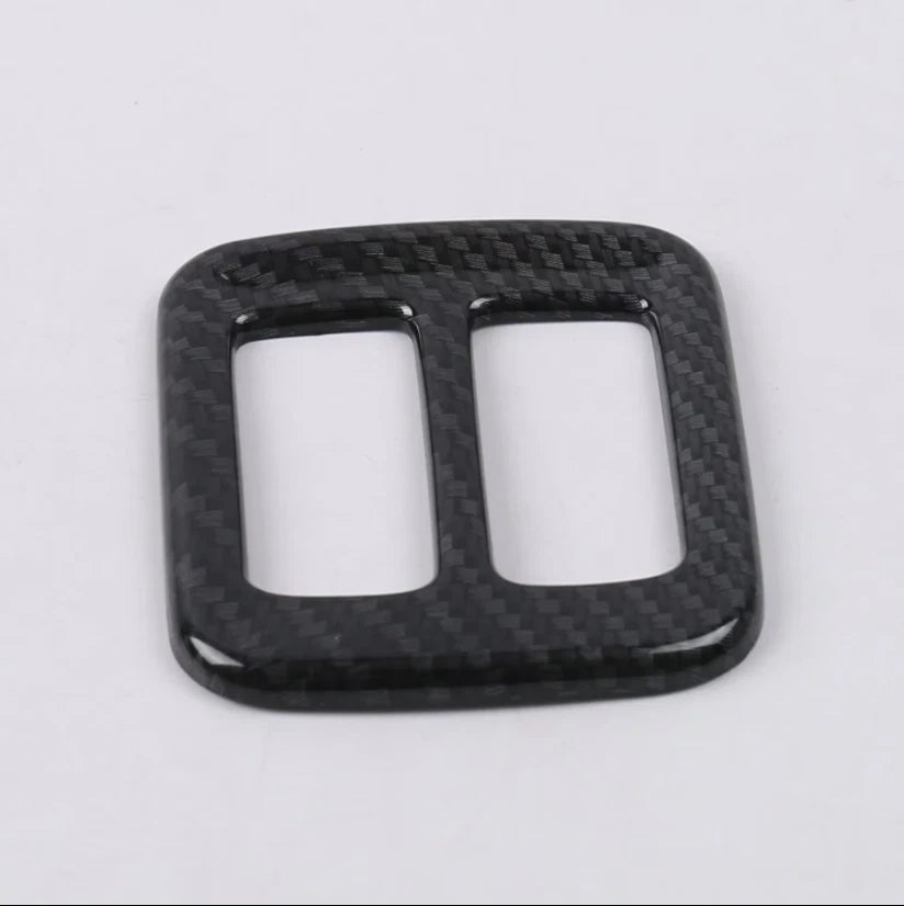 Carbon Fiber Rear Air Outlet Vent Cover Trim for JEEP Compass (2017-2021)
