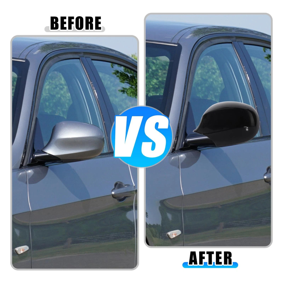 Rear View Mirror Housing & Wing Cover for BMW 323i 328i