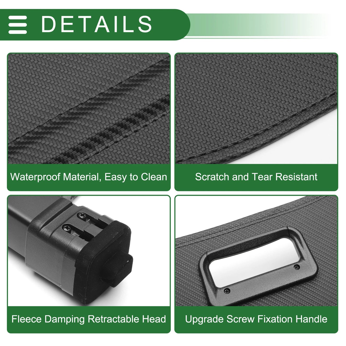 Trunk Retractable Cargo Cover for Ford Kuga MK2 (2013-2019)