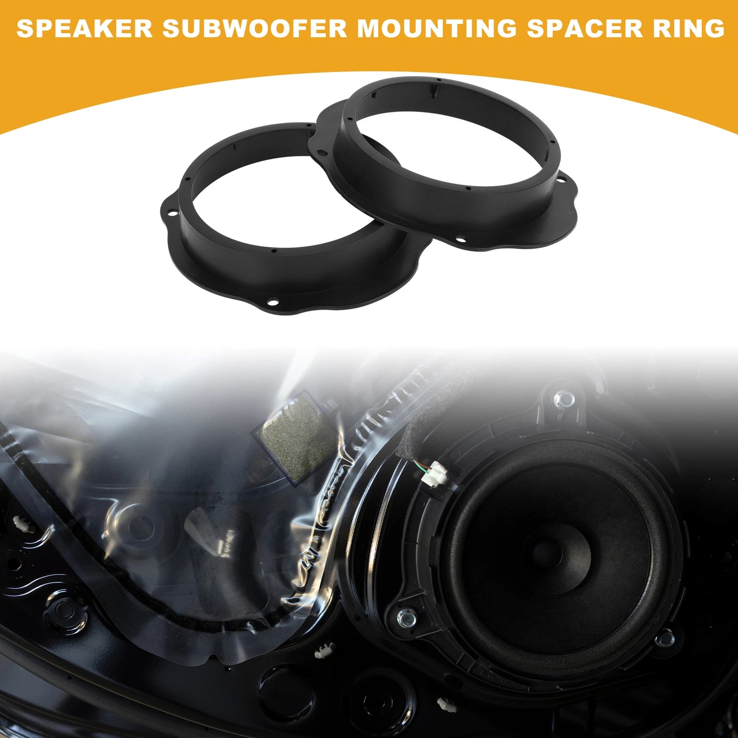 6.5" Car Speaker Subwoofer Mounting Spacer Bracket Ring for Ford