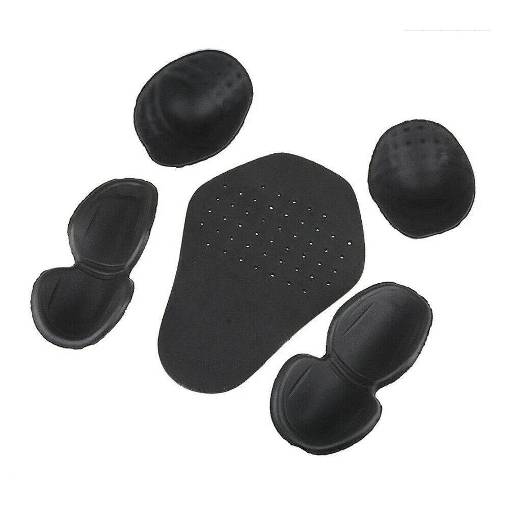 Protectors / 5Pcs / Black Elbow & Shoulder Protectors for Motorcycle