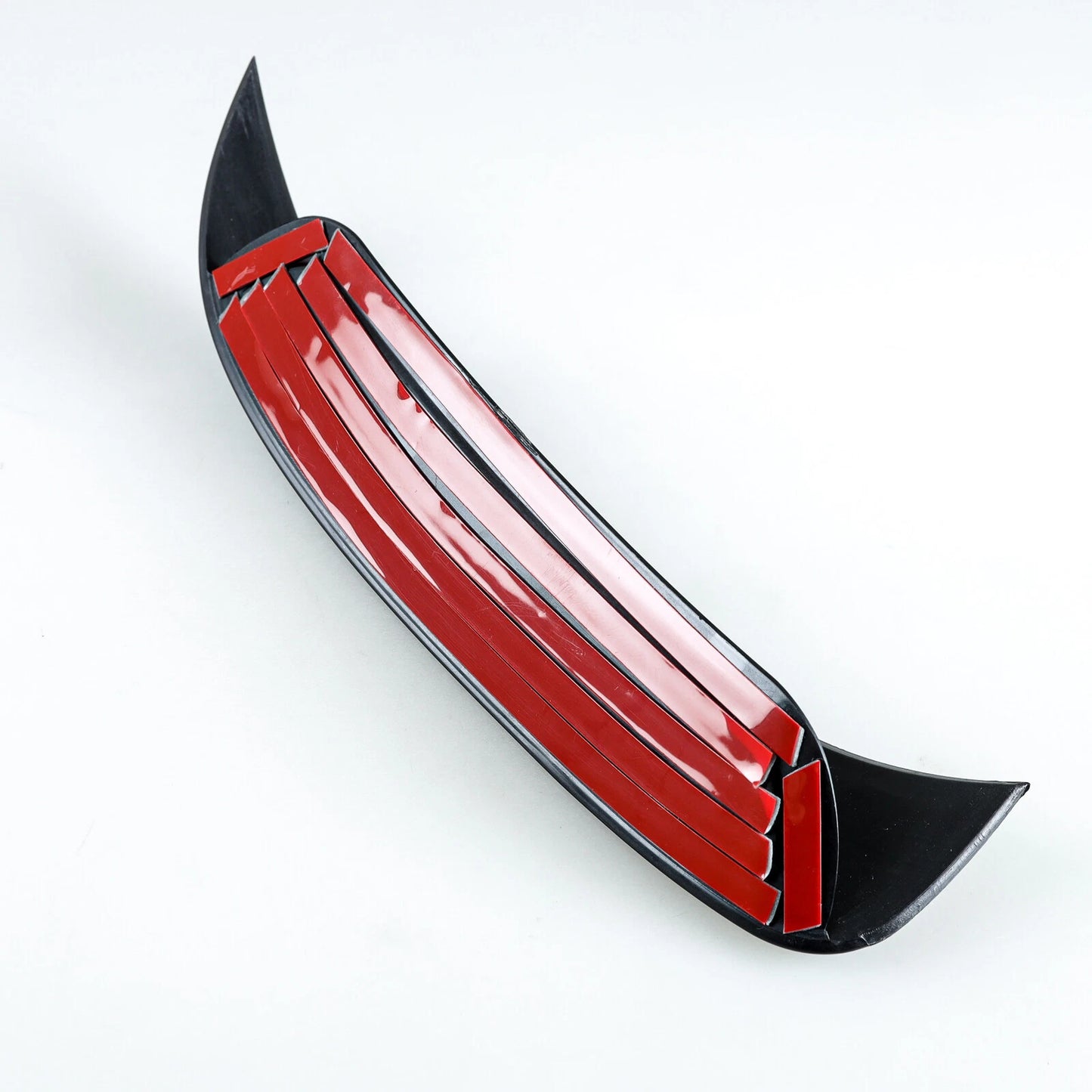 2 x Black Rear Bumper Flap Spoilers for Mercedes Benz X156 (2014-2019)