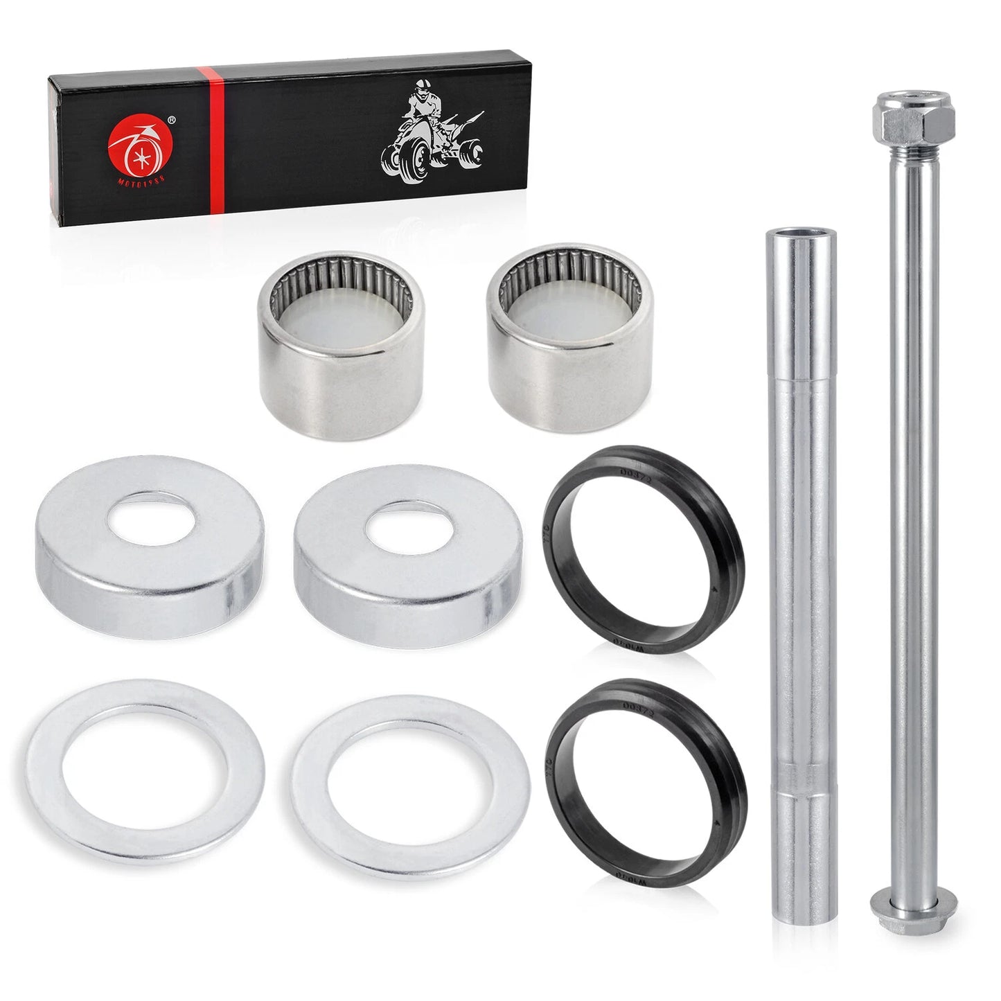 Swingarm Rear Bearing Bolt Bushing Kit for Yamaha Banshee 350 1987-2006