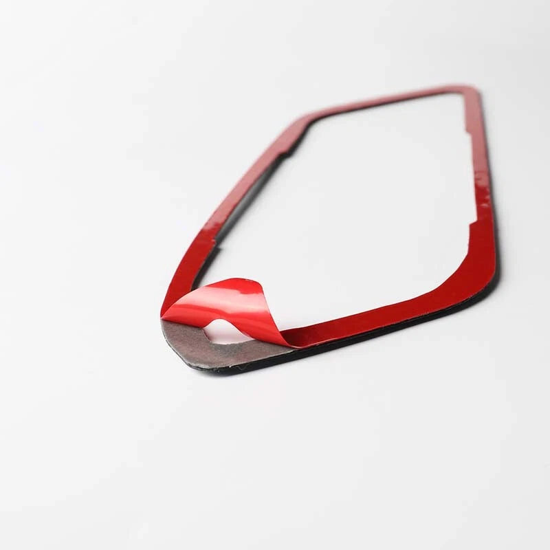 Carbon Fiber Interior Trim Door Handle Swtich Surround fit For BMW 3 Series G20