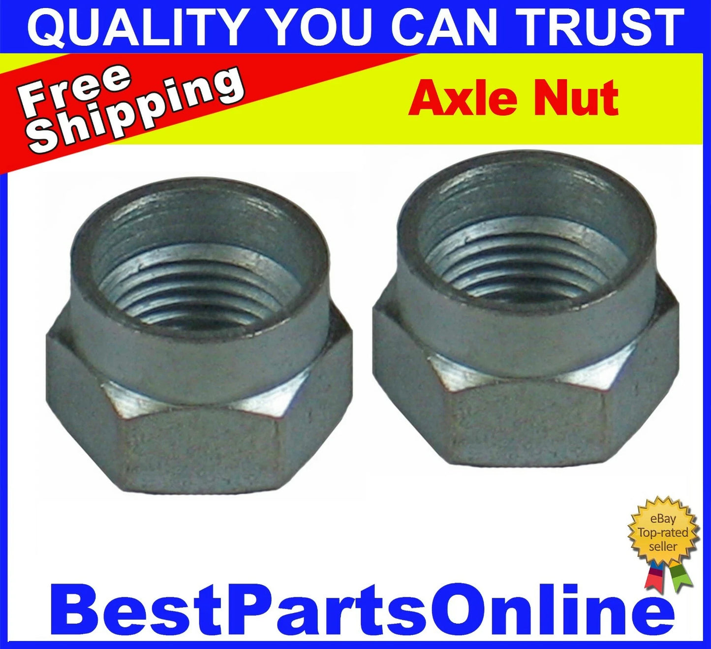 CV Axle Nut M16x1.5 2 x for MAZDA 323 (1986–1989)