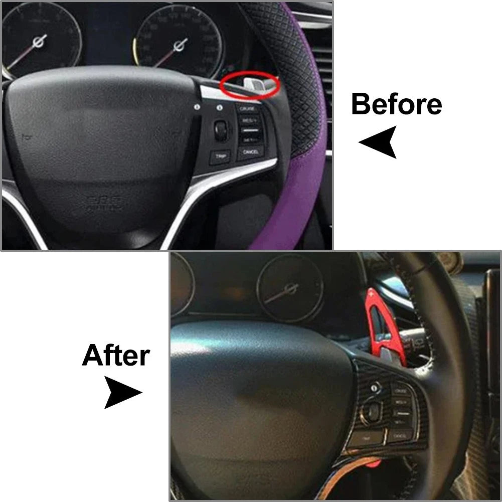 Steering Wheel Paddle Shifter Extensions for Honda Accord, Civic, Acura (2018-2023)