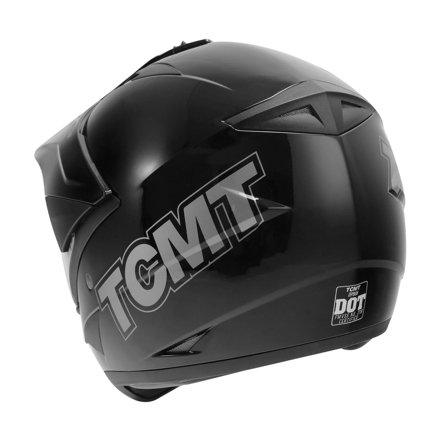 Adult Full Face Motorcycle Helmet for Off Road Dirt Bike DOT ATV M L XL XXL Black