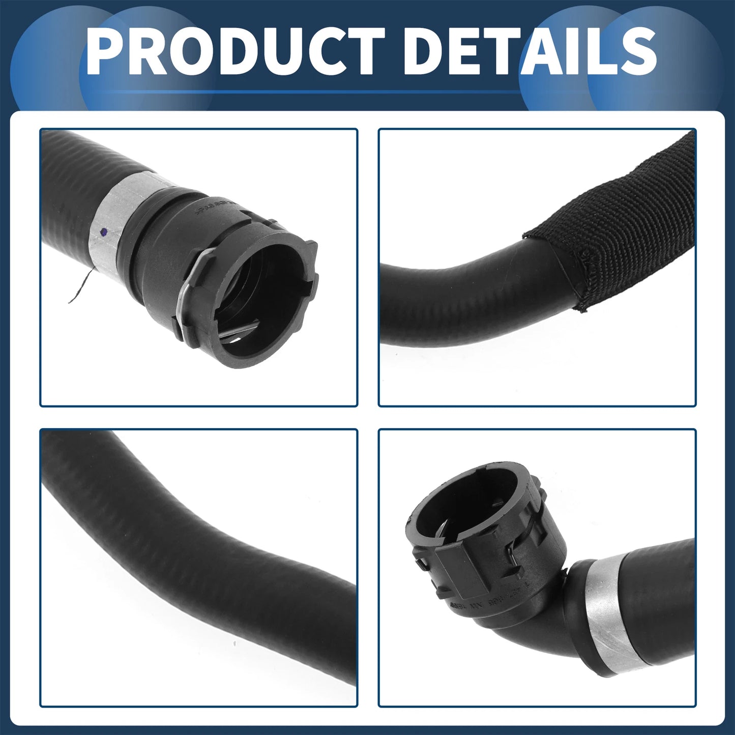 Heater Hose for BMW 328i, 328i xDrive (2007-2013) - Durable Replacement Part