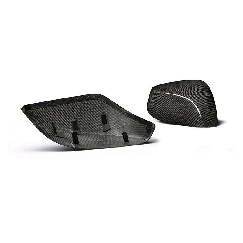 Real Carbon Fiber Side Rearview Mirror Cover Caps fit for Infiniti Q50 2014-2018