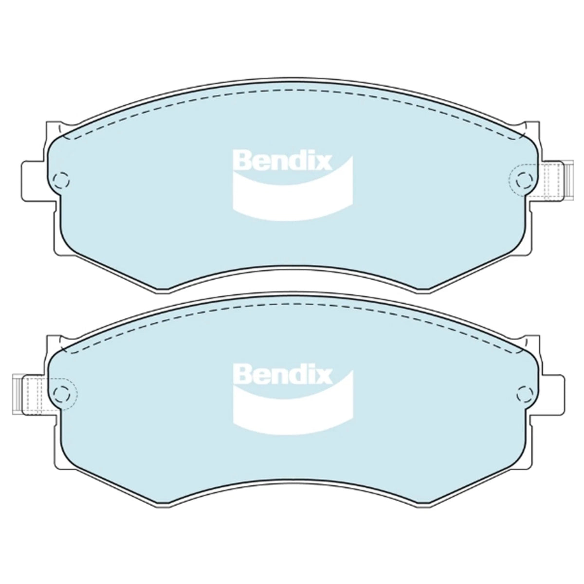 Front Disc Brake Pads for Ford Corsair CA20E/KA24E 2.0L/2.4L (1989-1992)