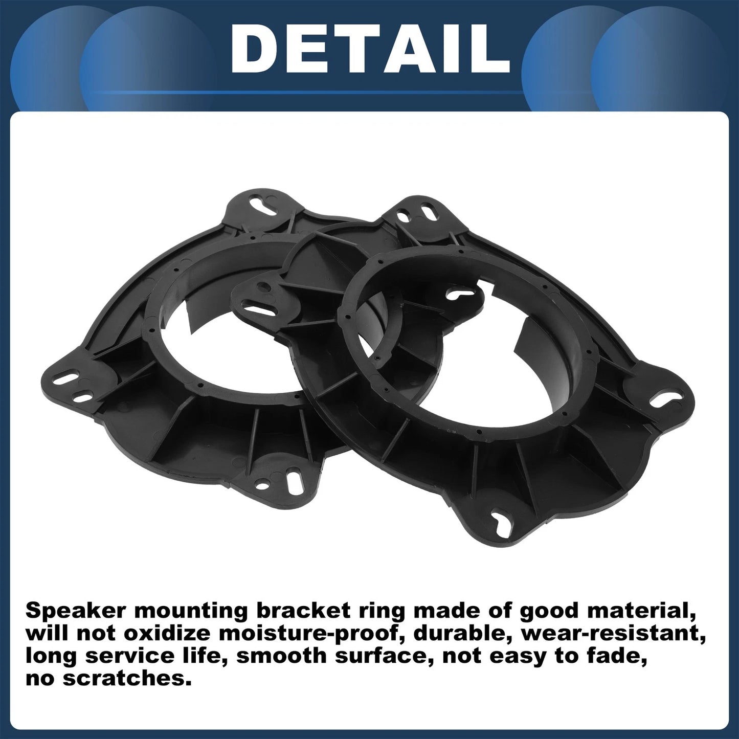 Speaker Spacer Ring Adaptor for Toyota 6x9" to 6.5" (2 Pcs)