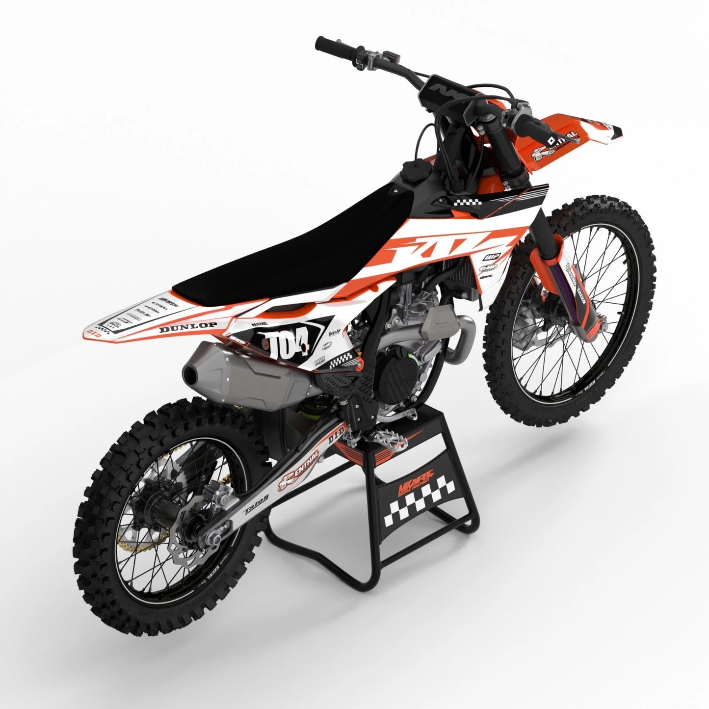 KTM EXC Swift Style Full Sticker Kit (2008-2011)
