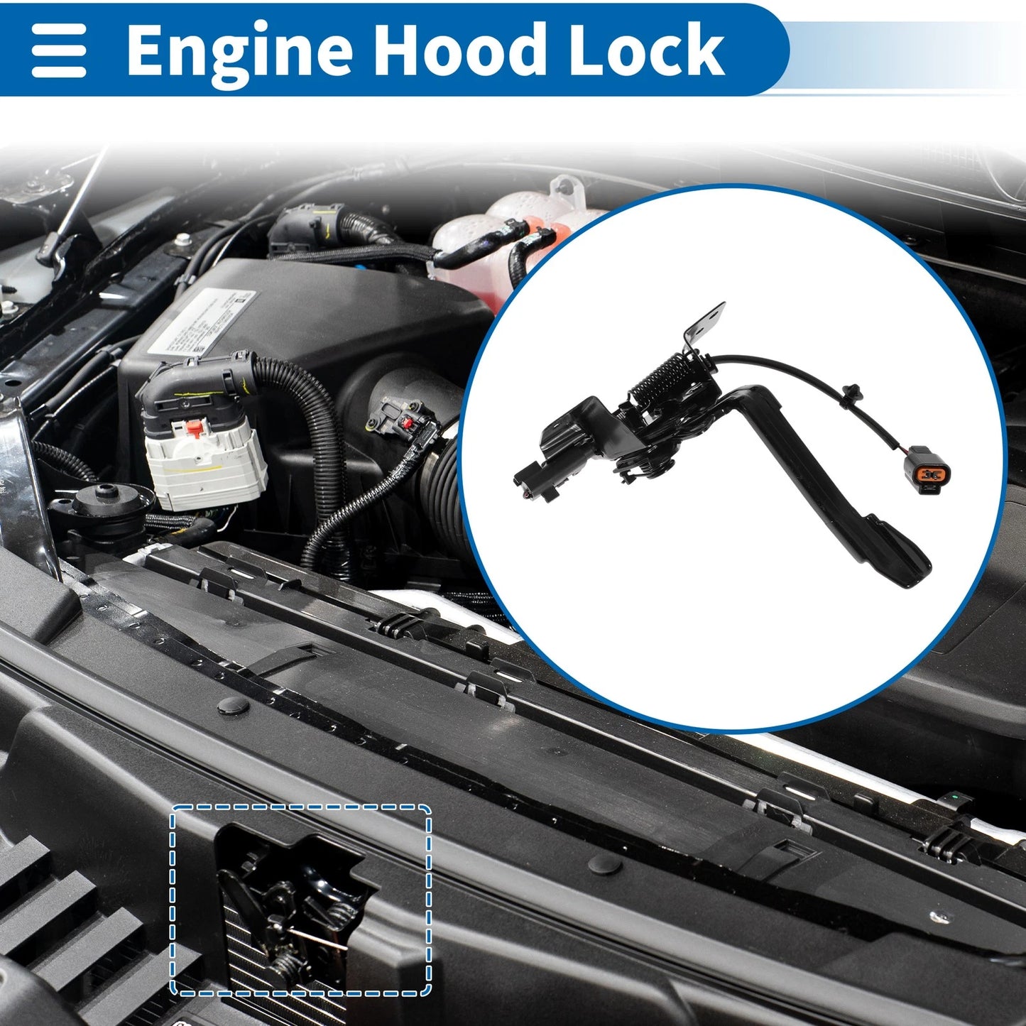 Hood Latch Assembly for Kia Sorento (2016-2020)