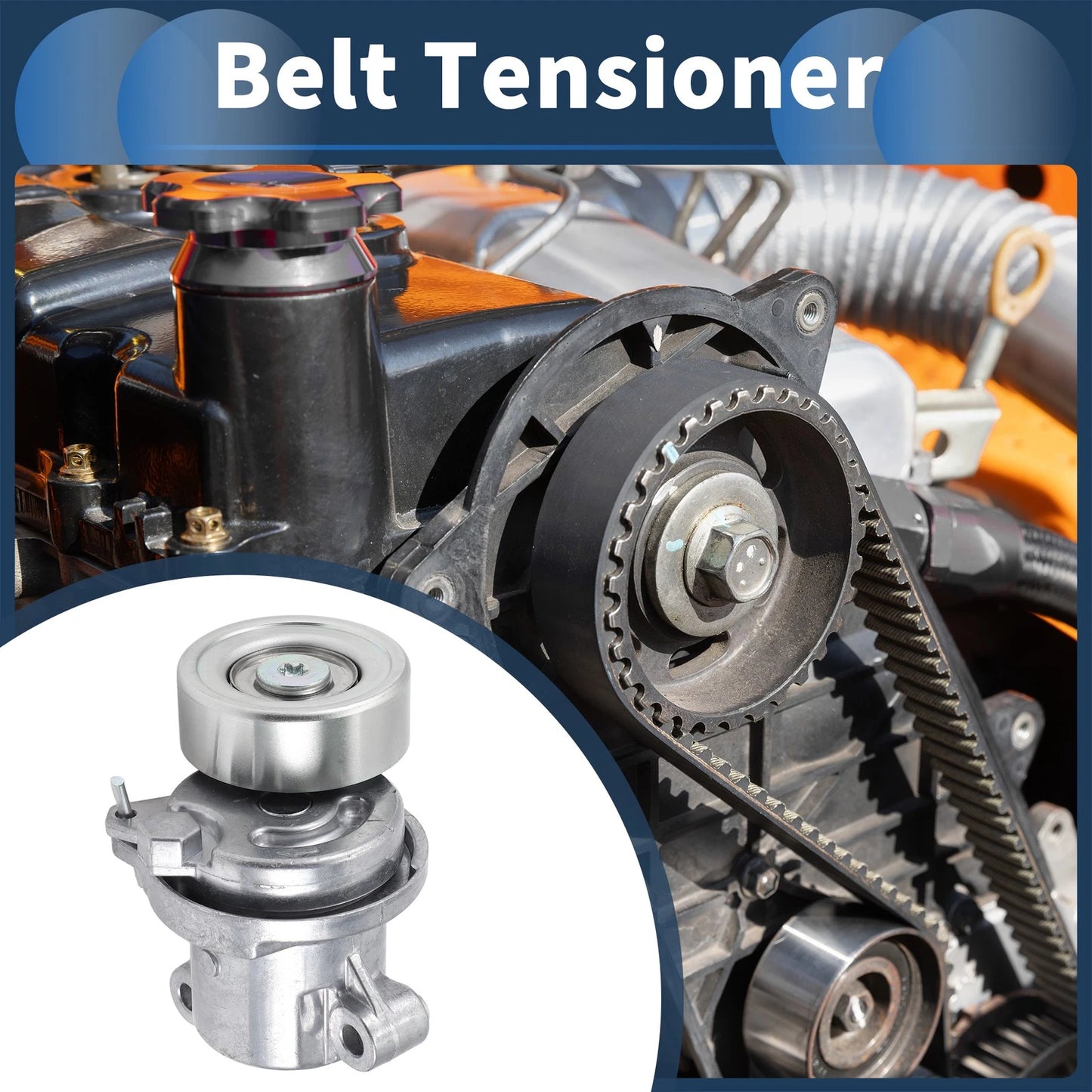 Belt Tensioner for Mitsubishi ASX Diesel SUV 1.8 DI-D (2010-2023)