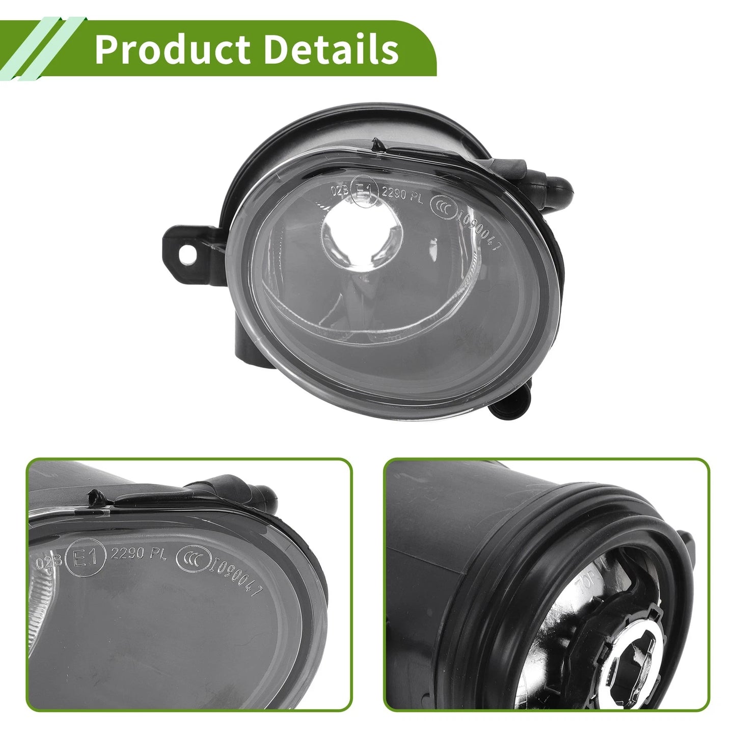 Right Fog Light Grill for Volvo S40 (2008-2011)