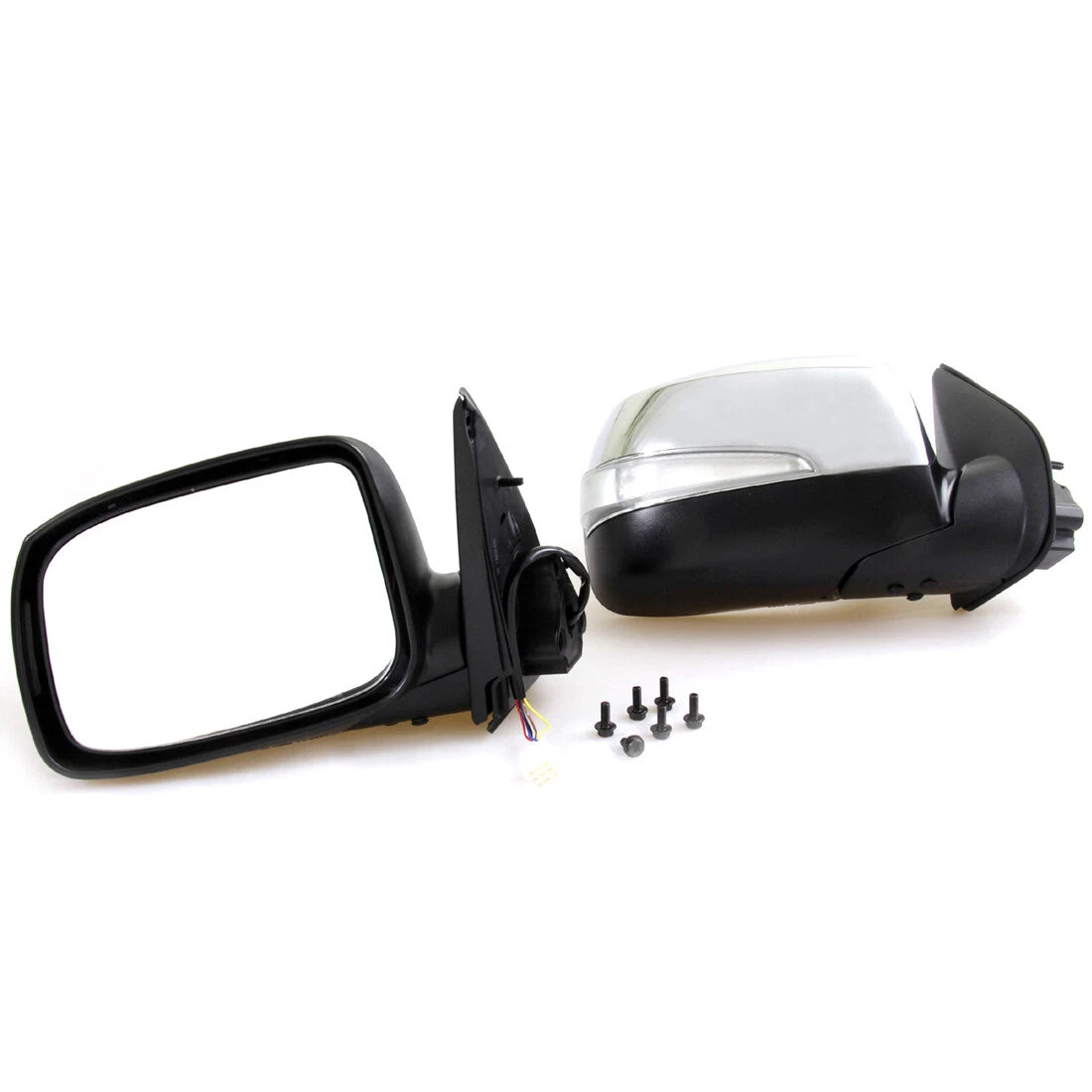 Chrome Electric Door Wing Mirror with LED for Isuzu D-Max2008-2012