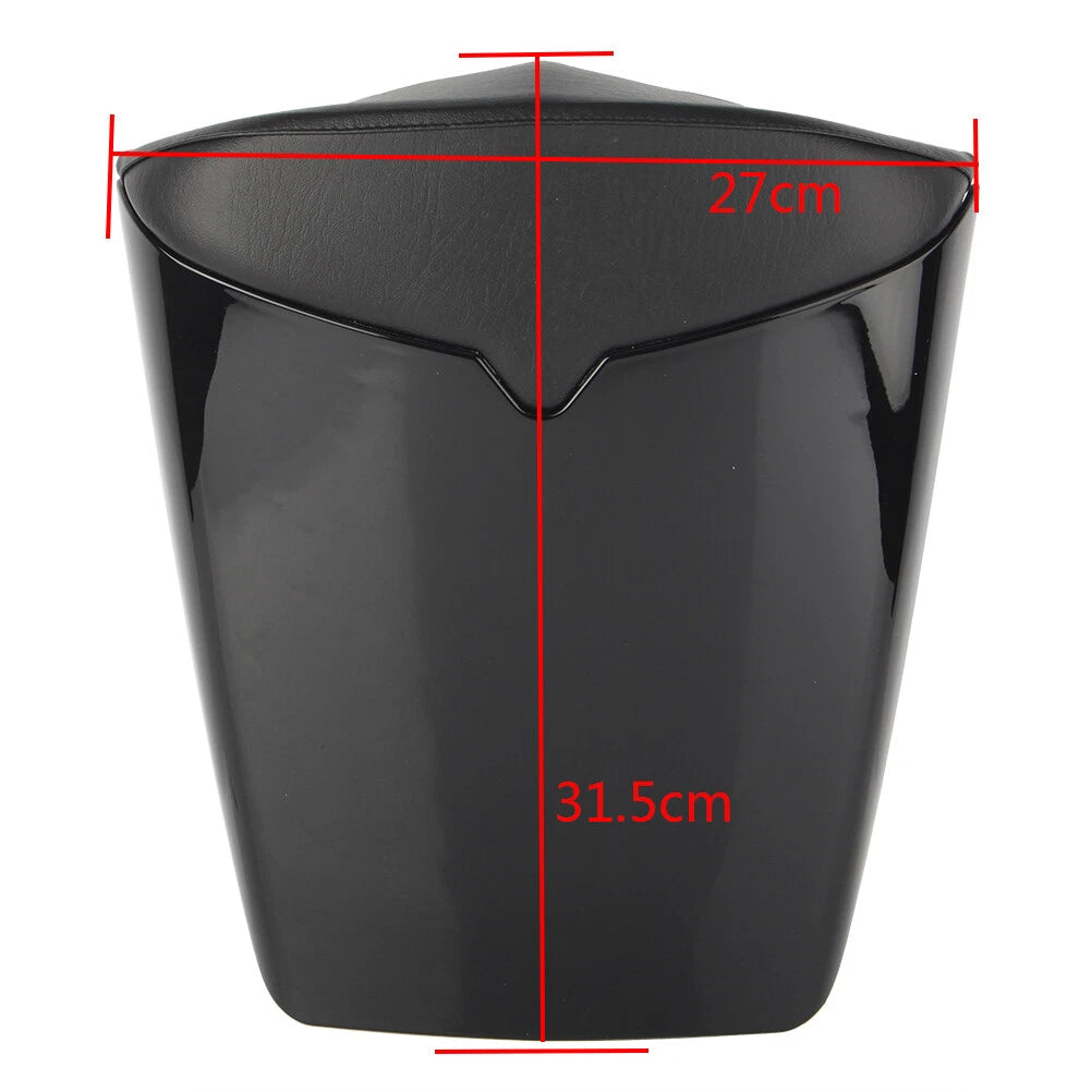 Carbon Fiber Look Rear Pillion Seat Back Cowl Cover for Daytona 675 (2009-2012)
