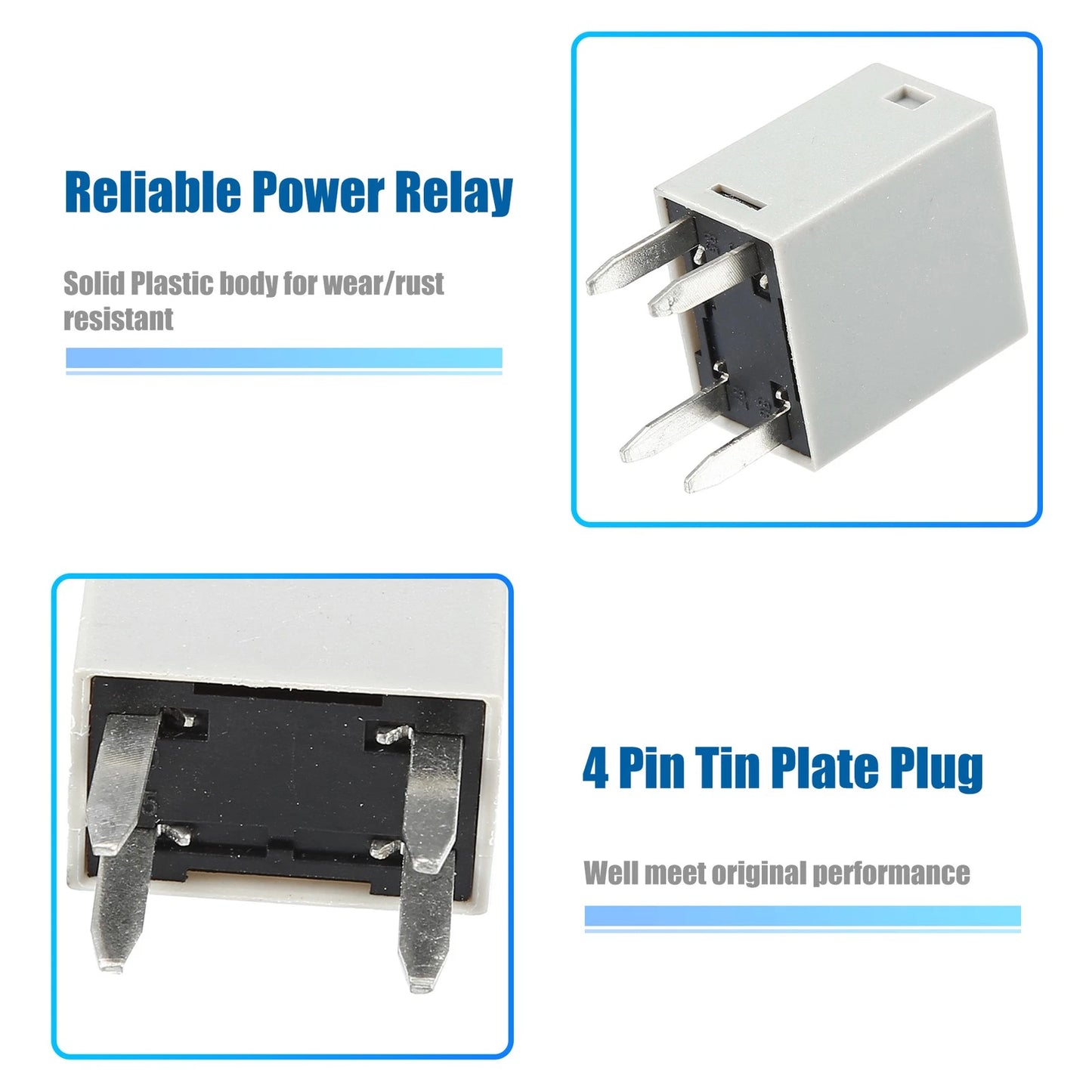 4 Pin Automotive Power Relay for Dodge Ram Jeep (12VDC)