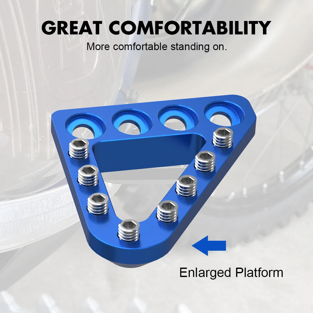 Wide Brake Pedal Step Plate for Husqvarna TC125 FC250 FC350 FC450 (2016-2022)