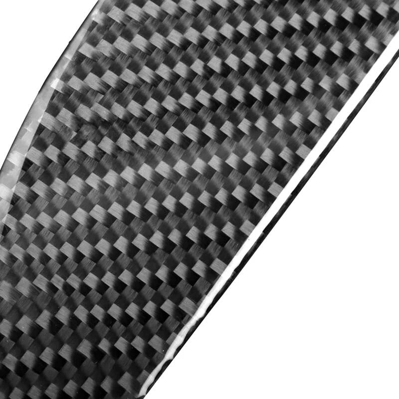 Real Carbon Fiber Outer Door Handle Cover Strip Trim Fit For BMW X5 X6 2014-2019