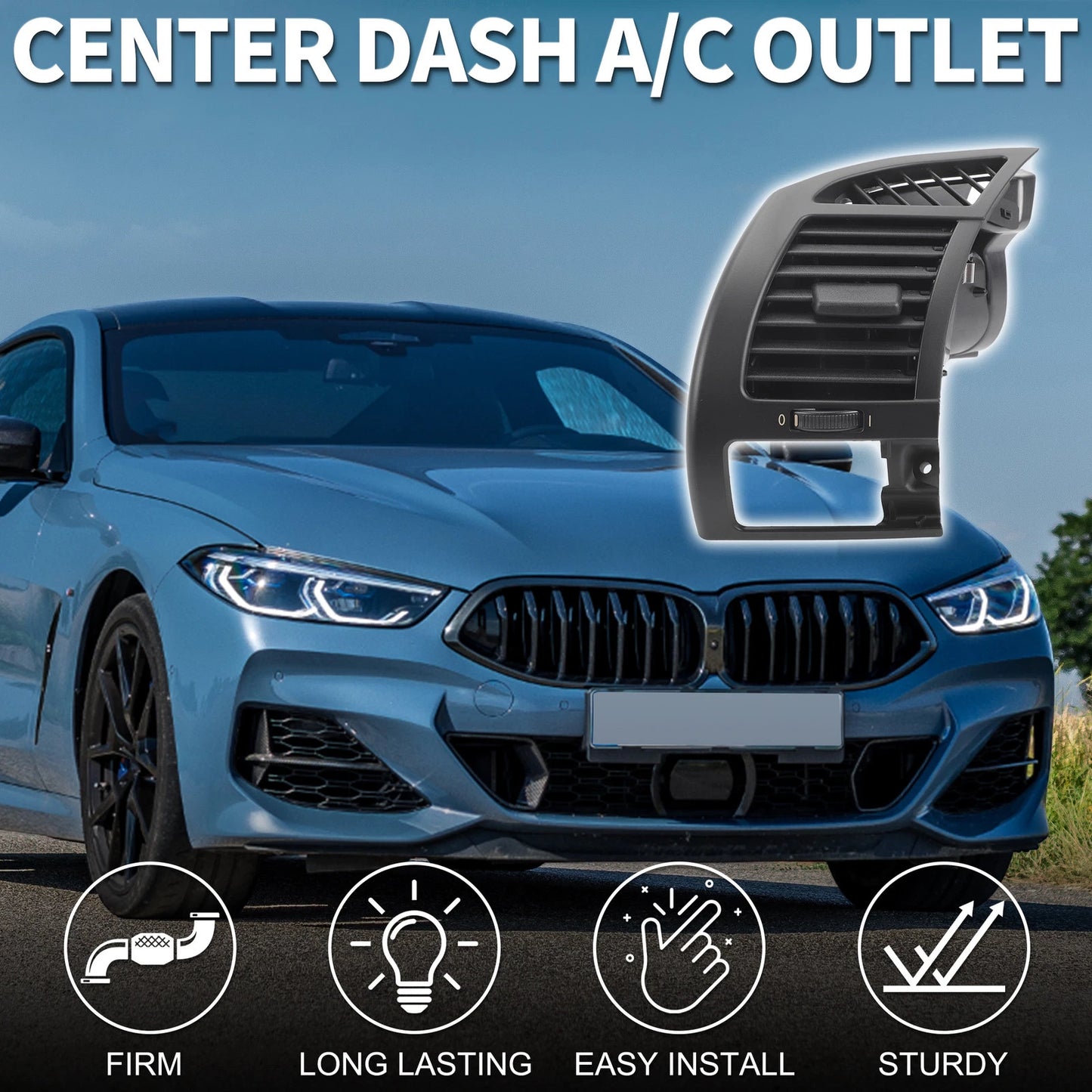 Front Left AC Air Vent Grille for BMW Z4 E85 E86 (2002-2008)