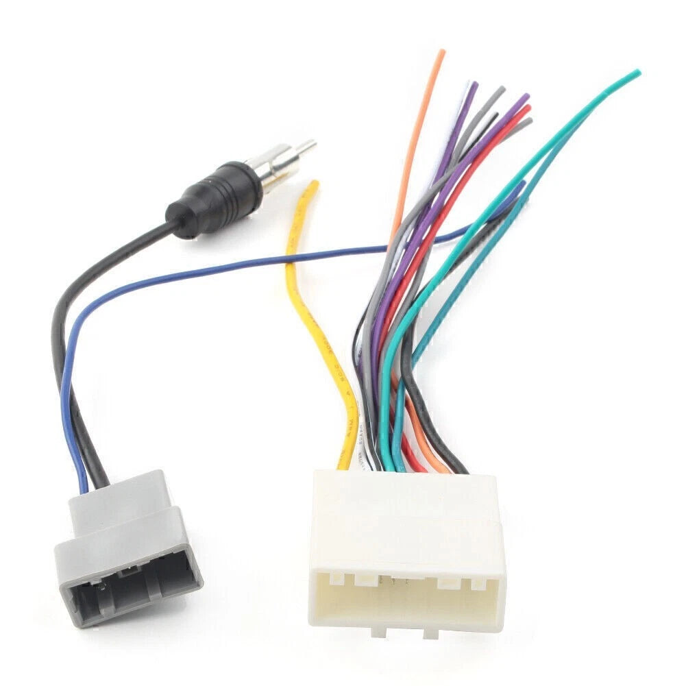 Nissan Car Radio Stereo Wiring Harness & Antenna Adapter Combo (2007-2014)