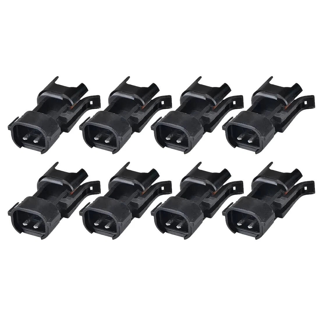 8x Fuel Injector Adapters 2 Pins for USCAR EV1 EV6 EV14 LS1 LS2 LS3