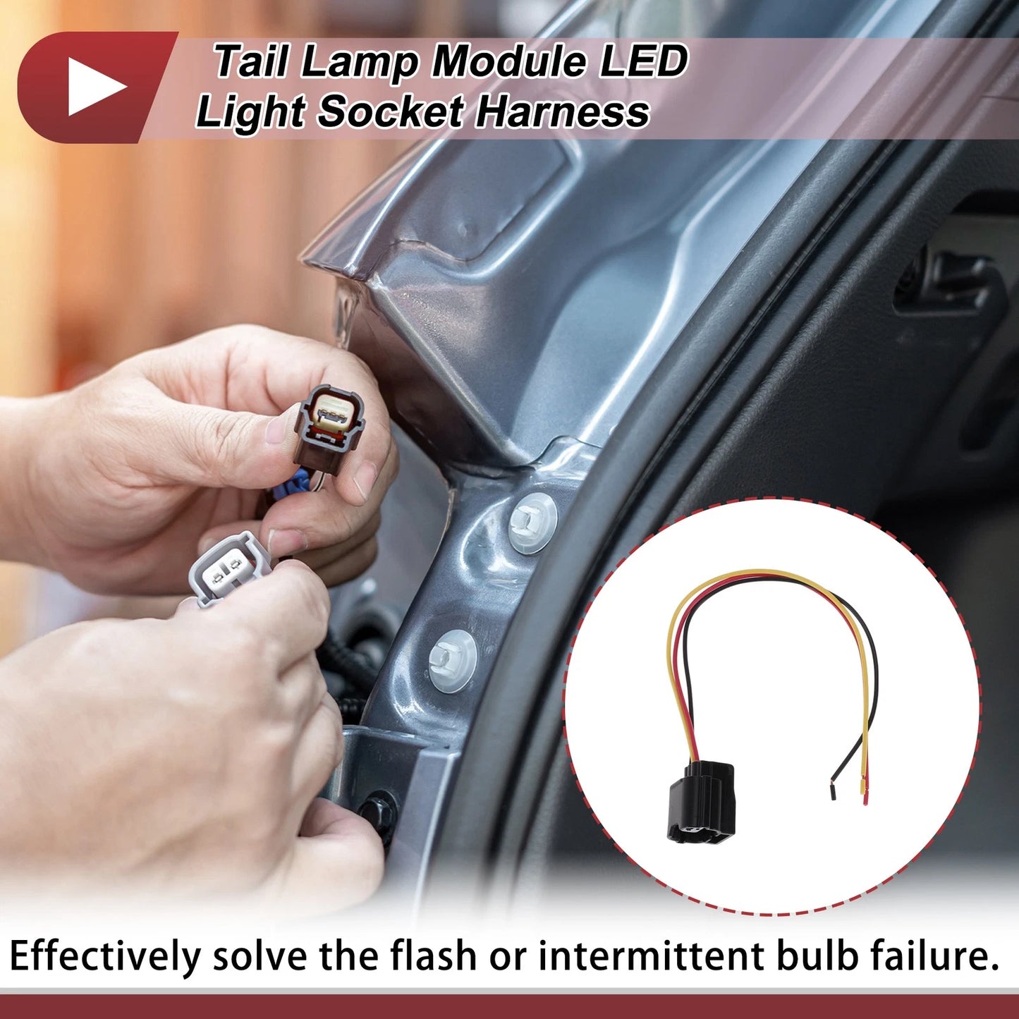 Light Socket Wiring for Toyota Land Cruiser Prado (2017–2022)