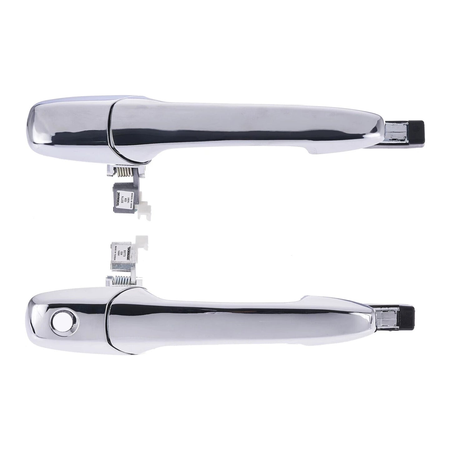 2 x Front Left & Right Outer Door Handles Chrome for Mazda 3 (2003-2009)