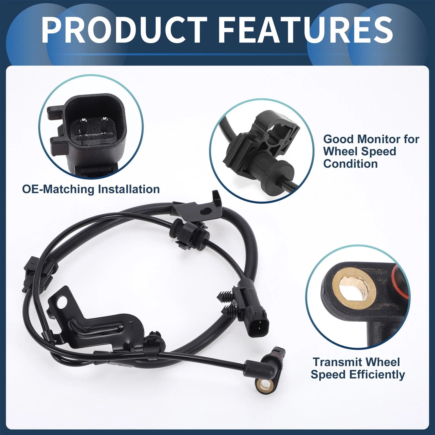 ABS Wheel Speed Sensor for Dodge Journey Sport Utility