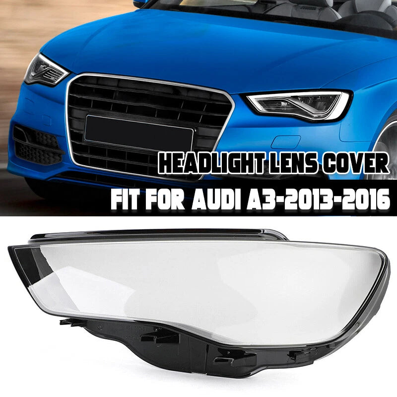 Clear Headlight Lens Cover for Audi A3 2013-2016 (2013-2016)