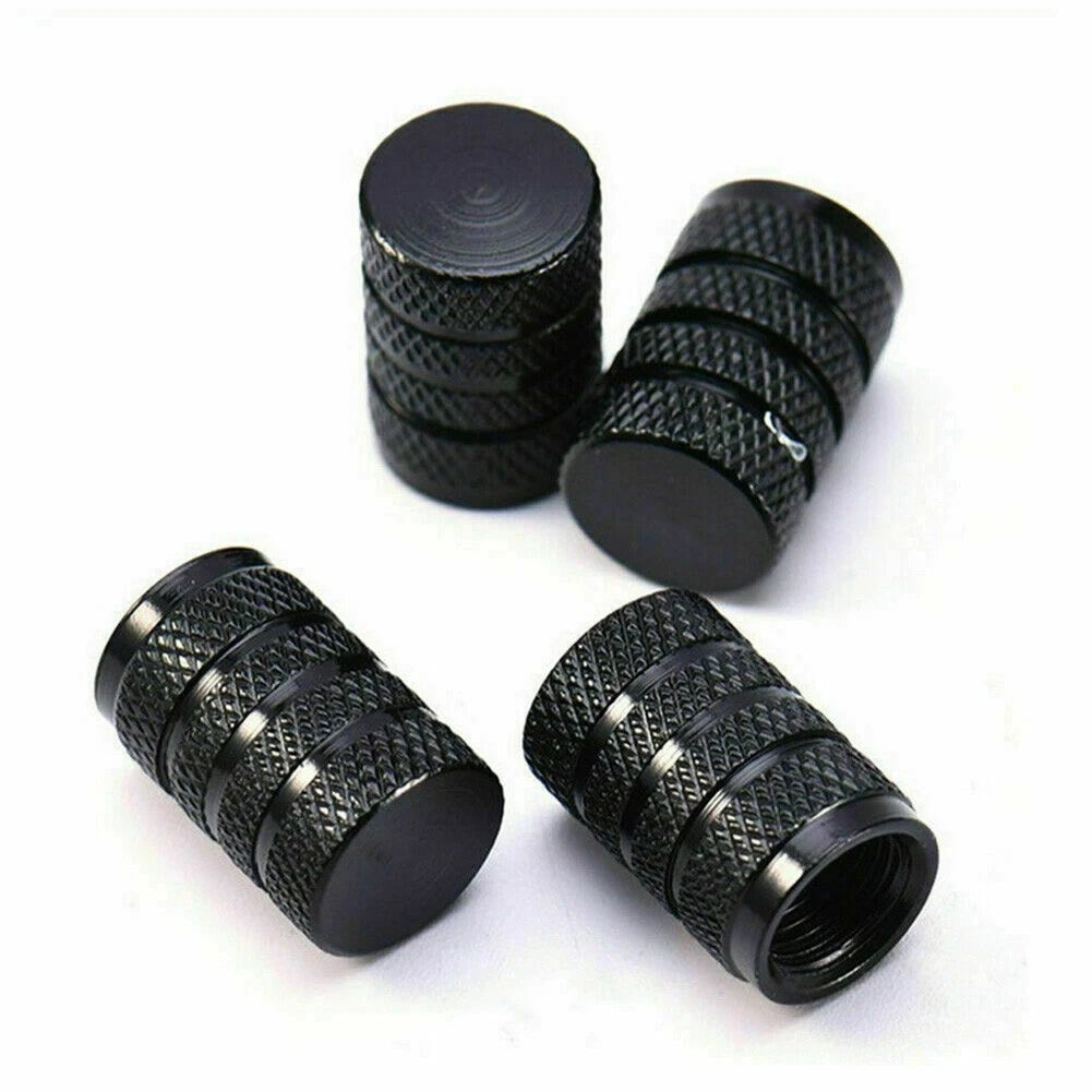 4x Aluminium Wheel Tyre Valve Stems Covers Caps Accessories for US