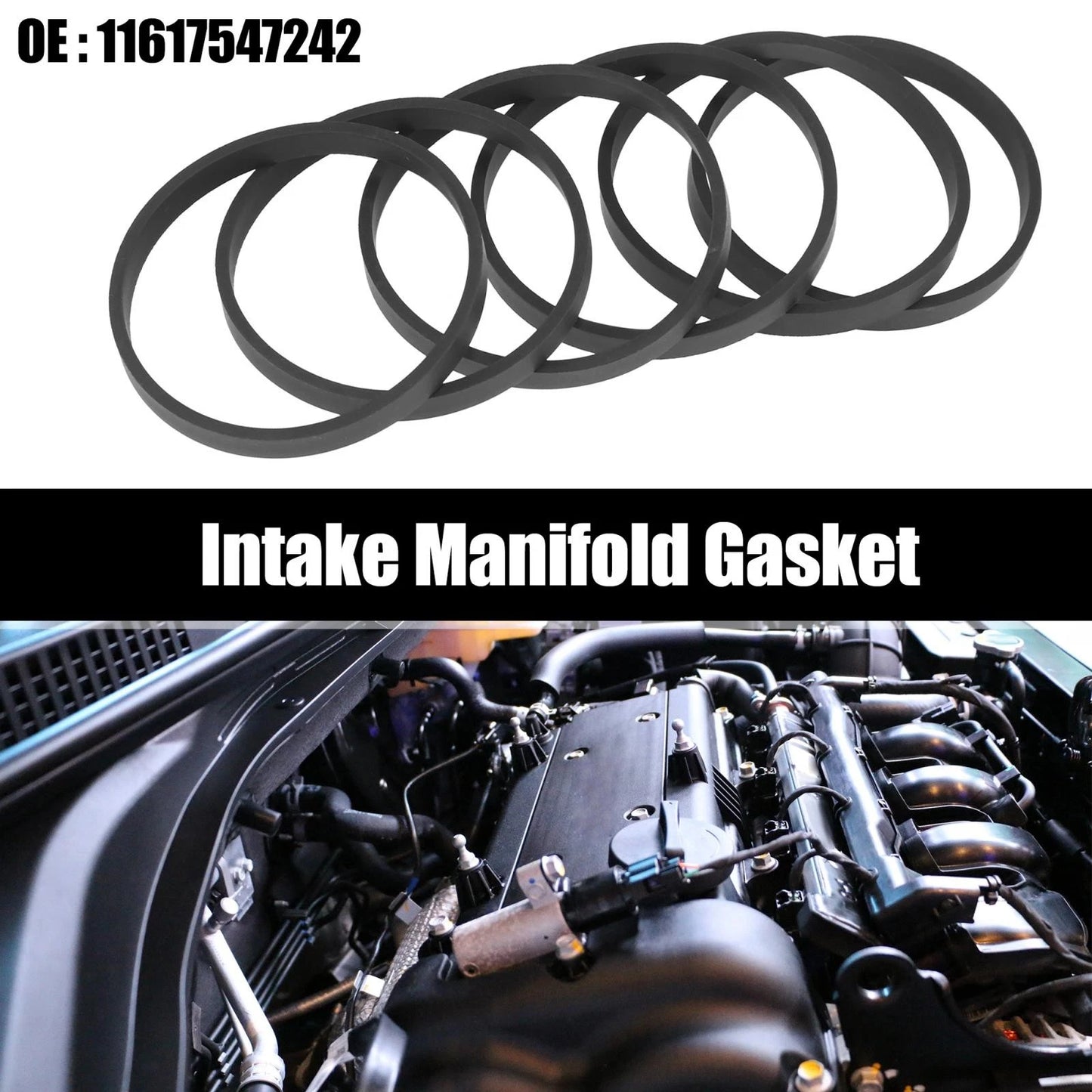 6 x Intake Manifold Gasket for BMW 435i X5 X6 M6 Gran Coupe 650i