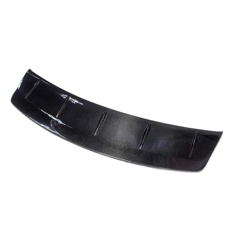 REAL Carbon Fiber Add-on Rear Spoiler Blade Cover for Nissan GTR R35 2008-2015
