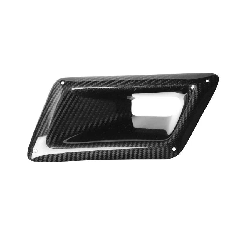 Carbon Fiber Engine Hood Front Air Vent Cover Trim For Nissan 350Z 2006-09