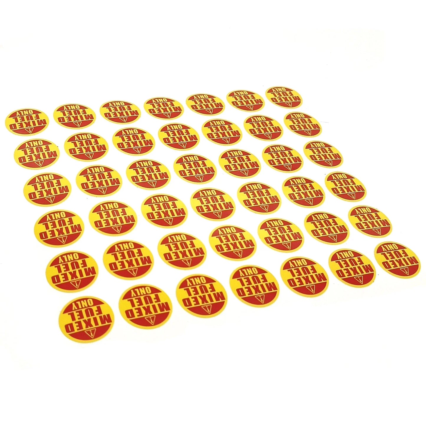 Mixed Fuel Only Sticker for Gasoline Decal for Truck Vinyl Tank Label