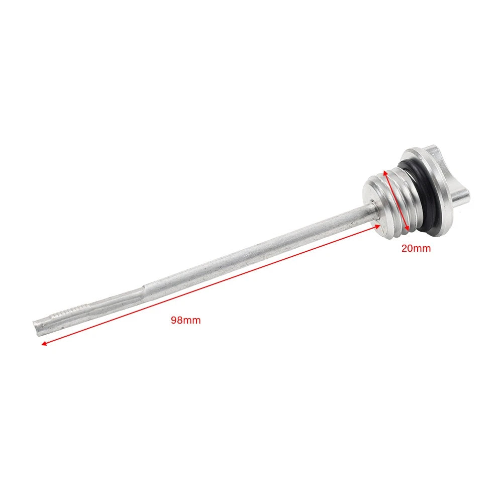 Blue CNC Engine Oil Dipstick for Lifan YX 125cc 140cc Pit Dirt Bike (N/A)