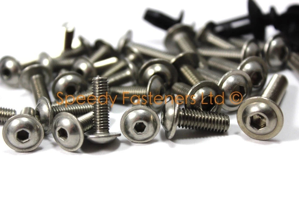 Complete Stainless Steel Fairing & Screen Bolt Kit for Ducati 748 916 996 998