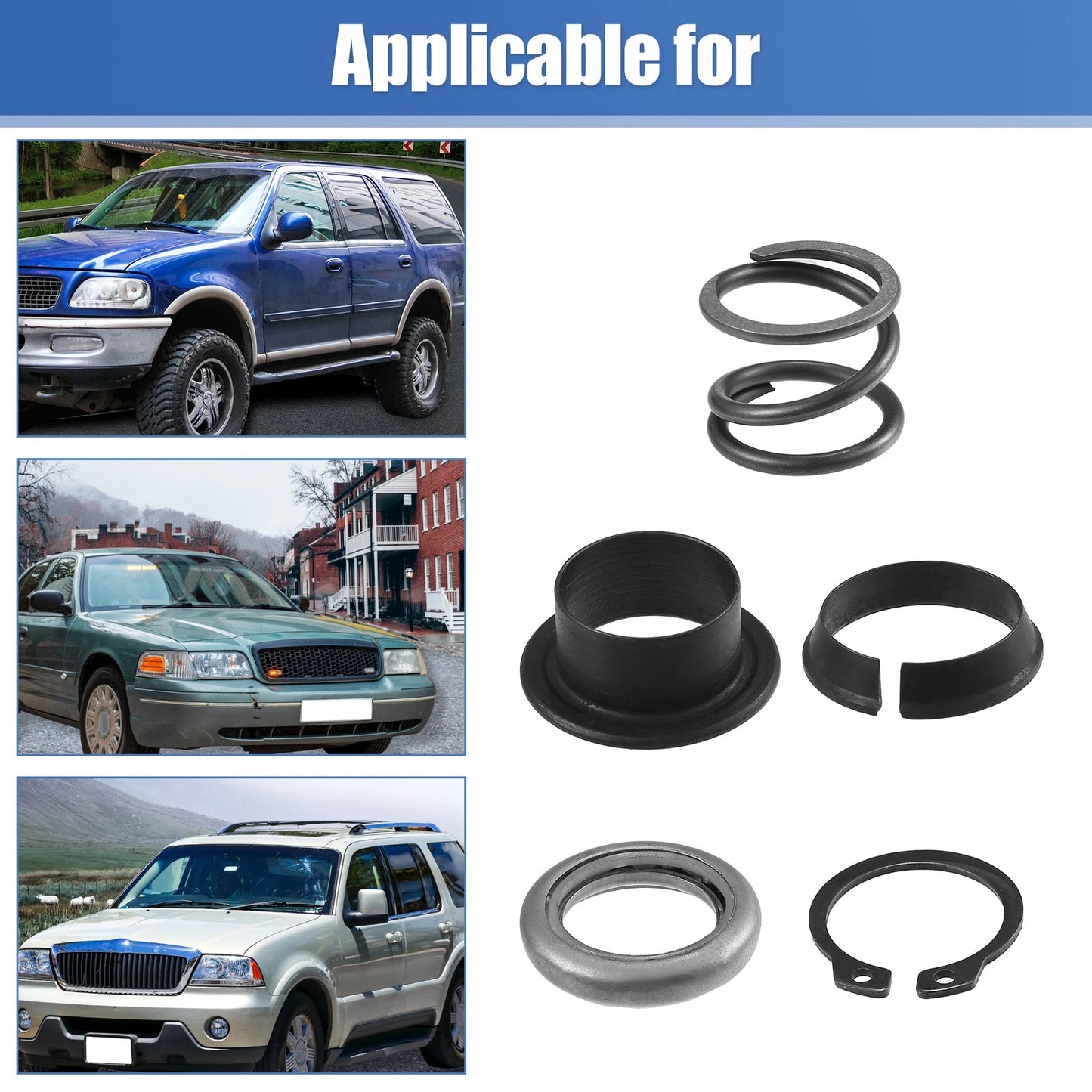 Steering Column Upper Bearing Kit for Ford, Mercury, Lincoln (1990-1997)