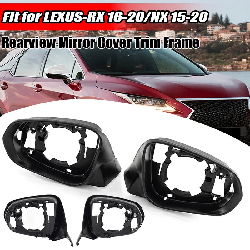 Side Rear View Mirror Housing Cover Trim for 2015-2020 Lexus RX & 2016-2020 NX