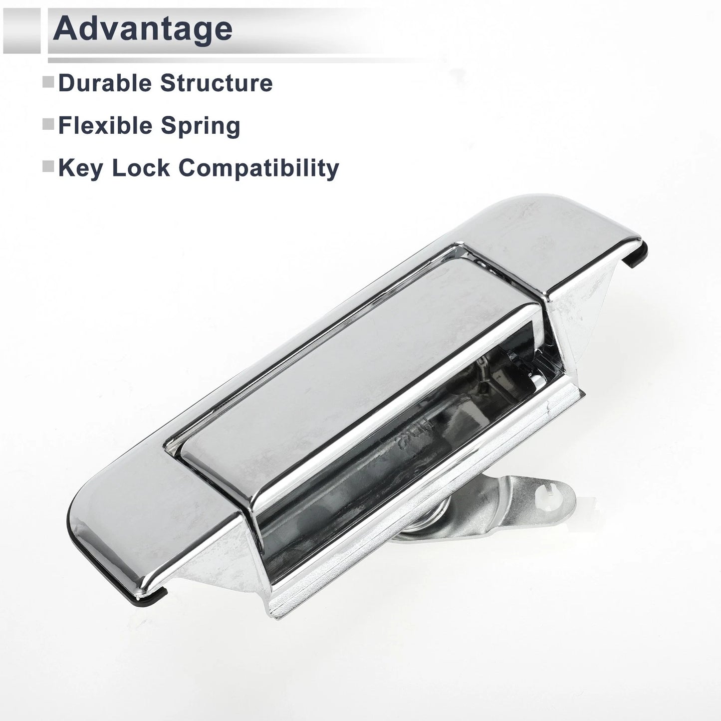 Exterior Door Tailgate Handles for Toyota Pickup (1989-1995) Silver Tone