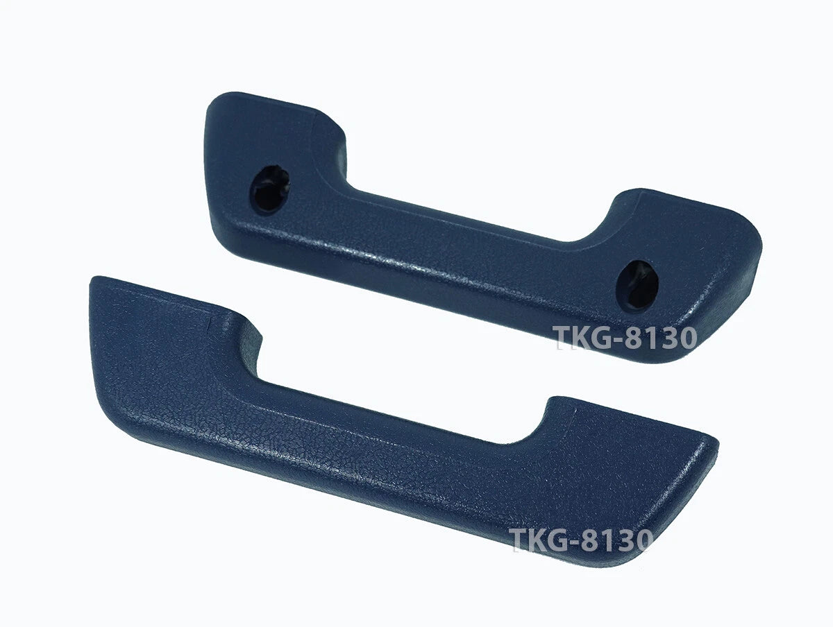 2 x Arm Rest Door Handle Pull Blue for Nissan 720, Datsun 720 (1980-1986)