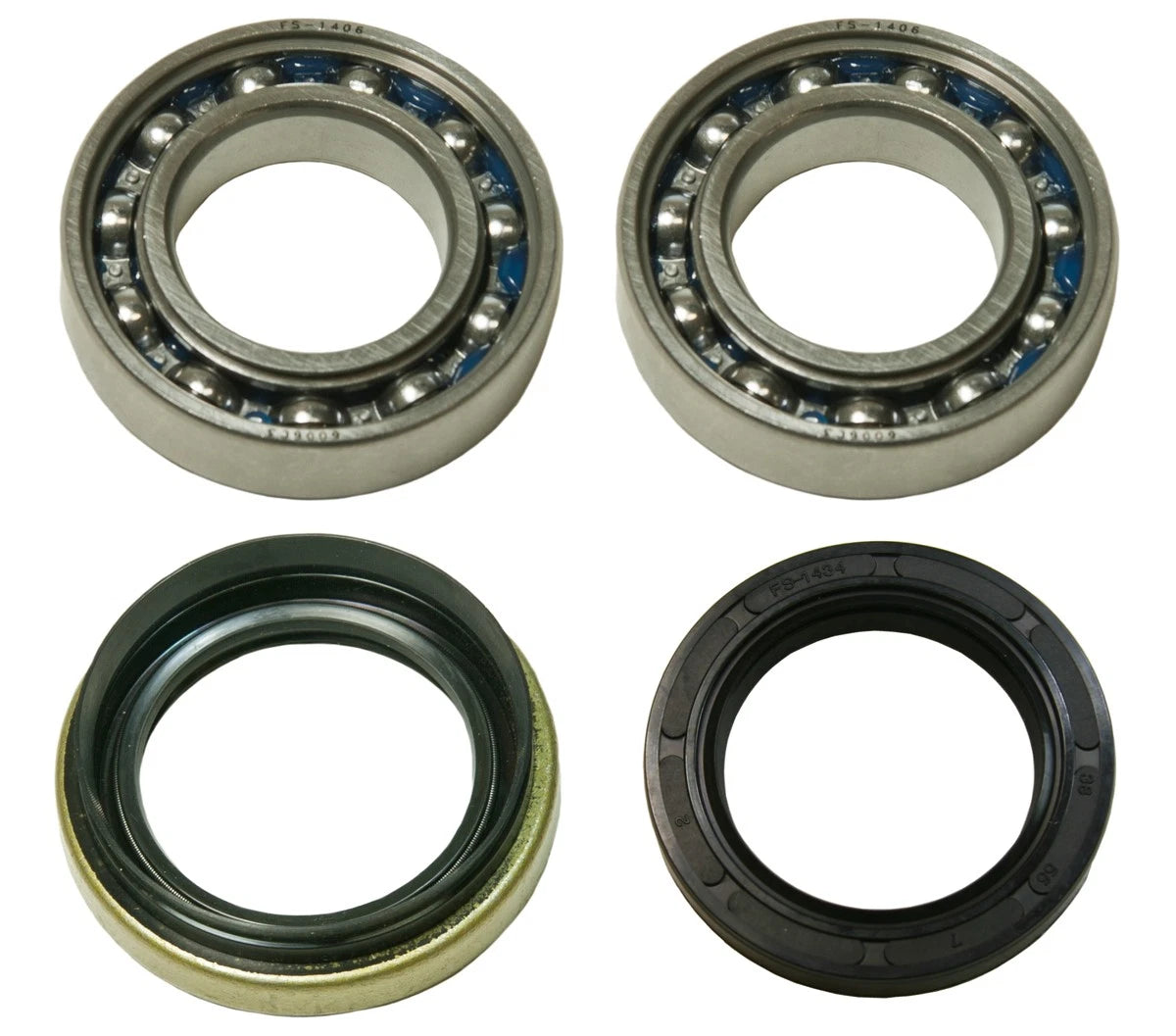 Front Wheel Bearing & Seal Kit for Yamaha Kodiak 400 4x4 (1993–1999)